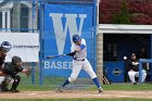 Baseball vs MIT  Wheaton College Baseball vs MIT during NEWMAC Championship Tournament. - (Photo by Keith Nordstrom) : Wheaton, baseball, NEWMAC